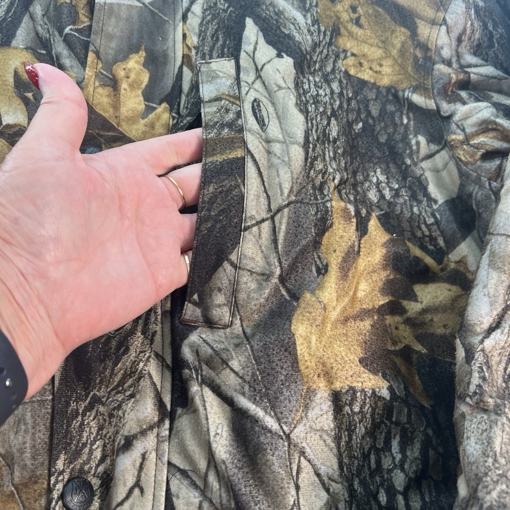 Cabelas Herters Men's Size M Coveralls Realtree Camo Insulated Hunting Jumpsuit - Picture 10 of 16